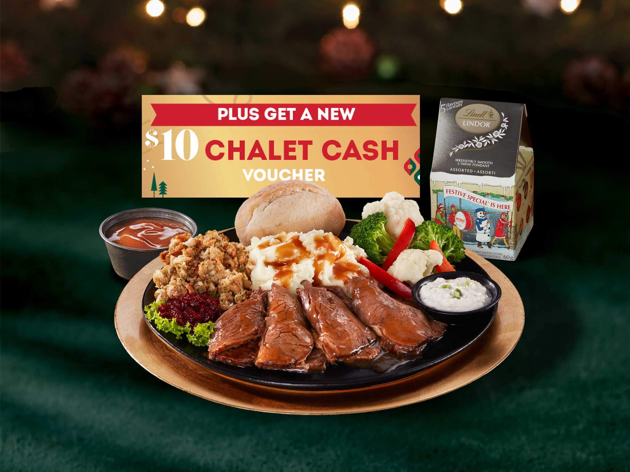 Swiss Chalet Give A Gift